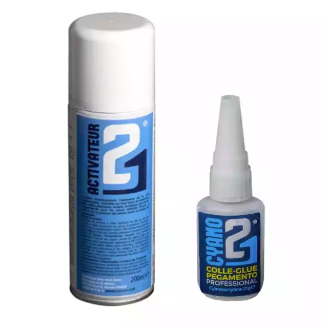 Colle 21 la vraie - Cyanoacrylate anaérobie 21g