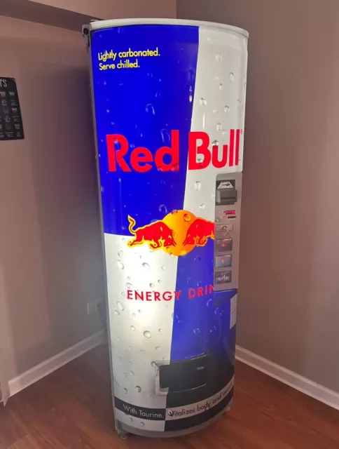 ✅ Red Bull Vending Machine 372 Cans 3 Selection Energy Drink RARE 8.4OZ Mancave