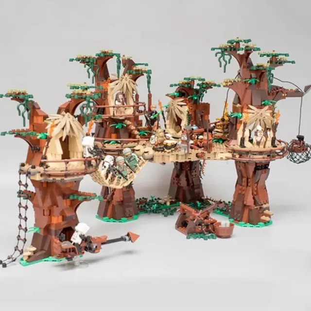 Star Wars: Ewok Village (10236) Not Brand See Desc