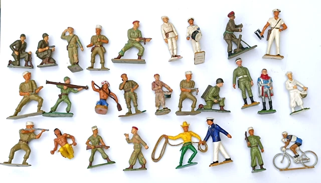 Lot De Figurines Vintage Starlux, W.Germany, Dulcop - Occasion