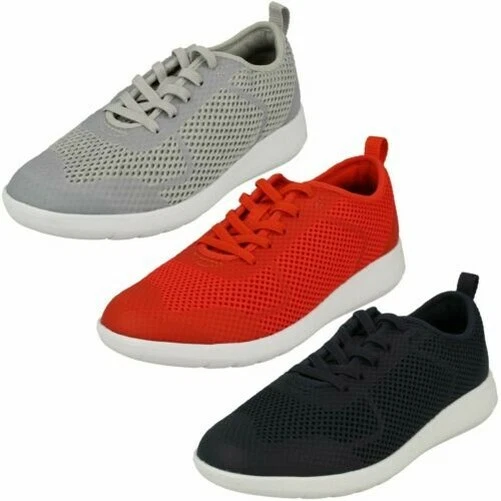 'Clarks Bambini e Bambine' Scarpe da Ginnastica con Lacci - Scapo Soar K
