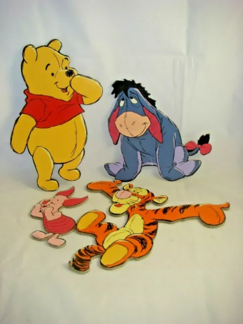 Vintage Disney Winnie The Pooh Nursery Wall Decor Pooh Tigger Eyore Piglet