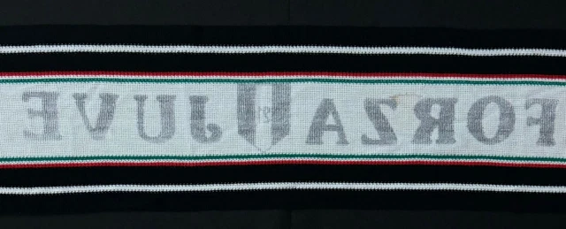 Écharpe Juventus Vintage - Commémorative 21e Scudetto - Années 80 - Italie
