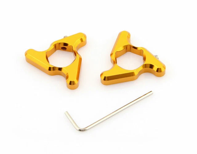 Big Molettes de réglage précharge fourche Pour Aprilia 1000 R RS Ducati 17mm G