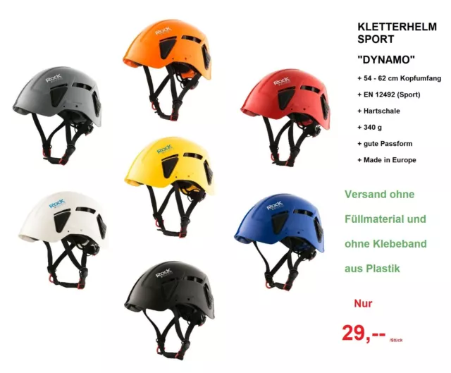 Klettern Helm Kletterhelm Sporthelm Climb Helmet Kopfschutz EN 12492 Schutzhelm