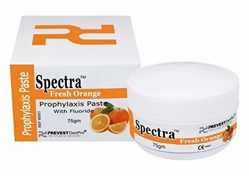 Prevest Denpro Spectra Orange PROPHY PASTE WITH FLUORIDE USA Free Shipping.