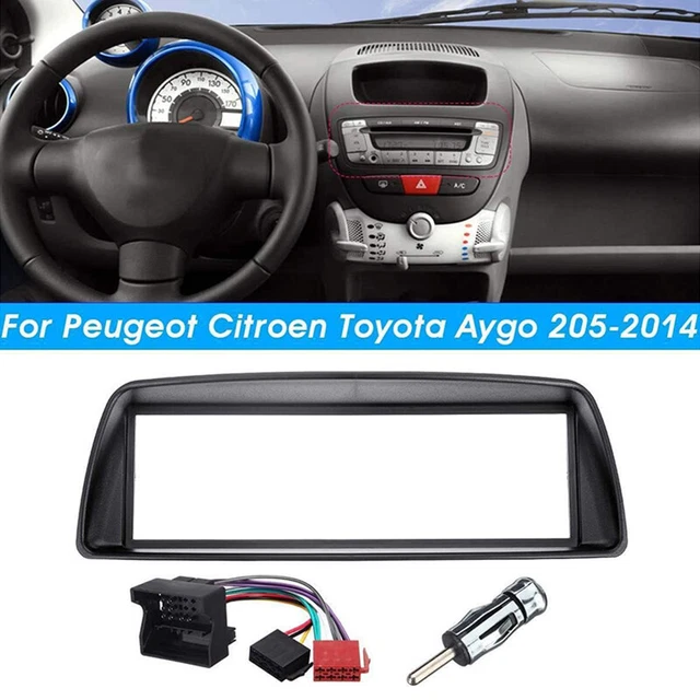 Frame pannello auto radio fascia 1 din CD DVD dash audio rivestimento interno per 4127