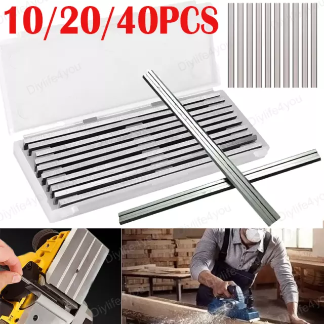 82mm Reversible Electric Planer Blades Box HSS For MAKITA BOSCH HITACHI 10-40PCS