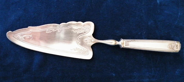 Pelle à Tarte Art Déco – Tête Minerve – Métal Argenté – Début XXème – Écrin