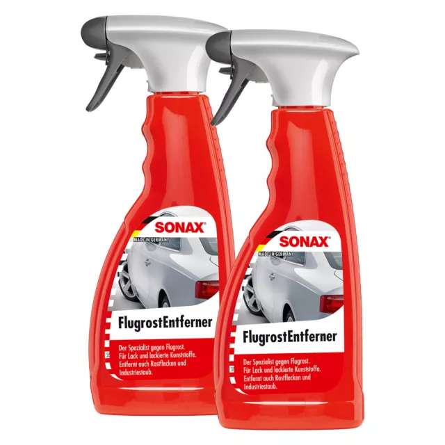 2x 500 ML Sonax Produit Anti-rouille Rouille Dissolvant Taches