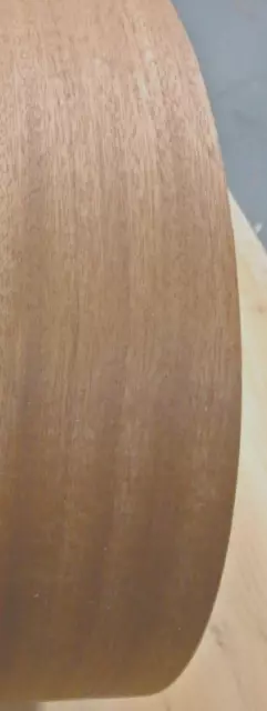 Mahogany Ribbon Sapele wood veneer edgebanding 2-1/2" x 26" nonglued no adhesive