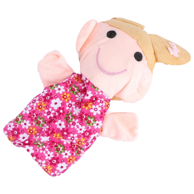 Marionnette Fille Animaux En Peluche Pour Les Enfants Jouets Colorés