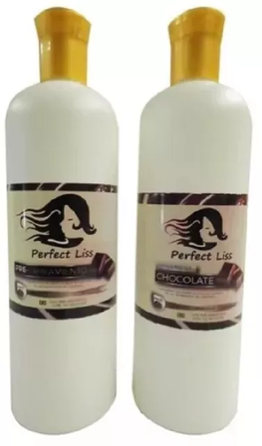 Cirugia Capilar Perfect liss chocolate tratamiento mas Shampoo de 500 ML