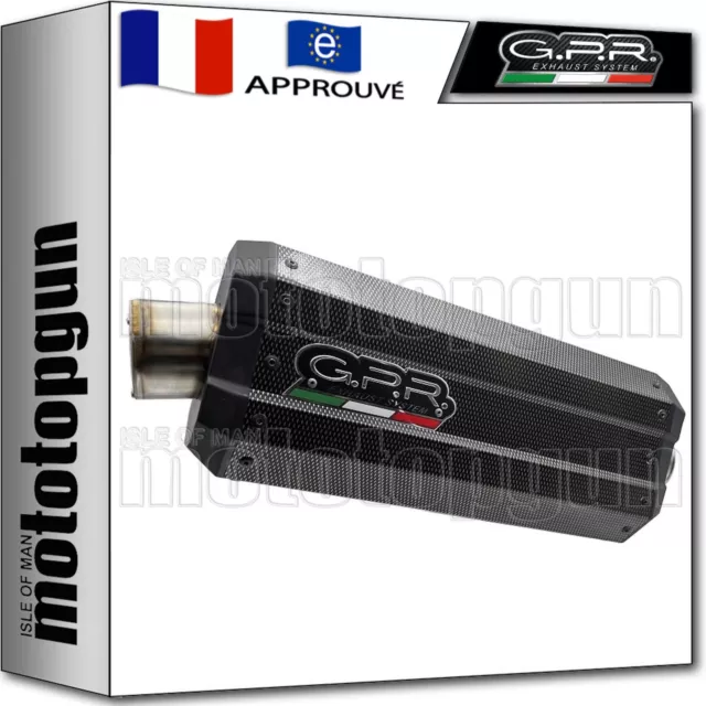 Gpr Pot D'echappement Approuve Dune Poppy Bmw F 800 Gt 2012 12 2013 13 2014 14