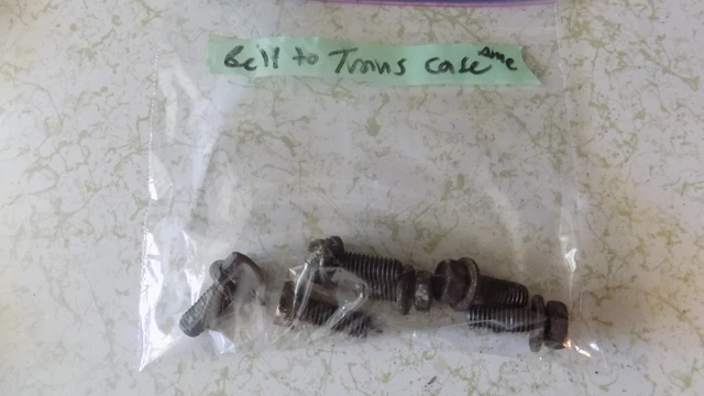 1969 AMC REBEL JAVELIN AMX T-35 M-40 Bell Housing to Transmission Case Bolts