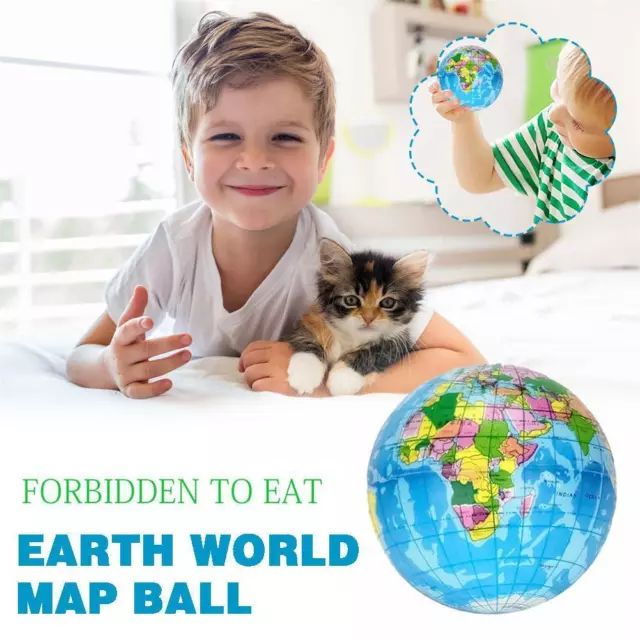 Anti Stress Reliever Ball Erde GlobeStress Arthritis Relief Spielzeug I6C3