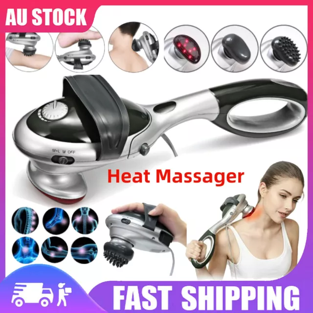 Back & Shoulder Percussion Massager with Heat