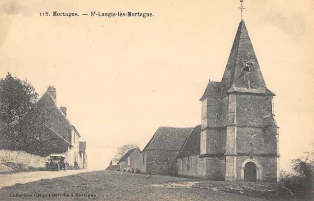 Cpa 61 Mortagne Saint Langis Les Mortagne