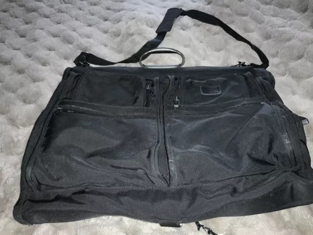 Tumi Alpha Bi fold garment bag. shoulder strap replaced.