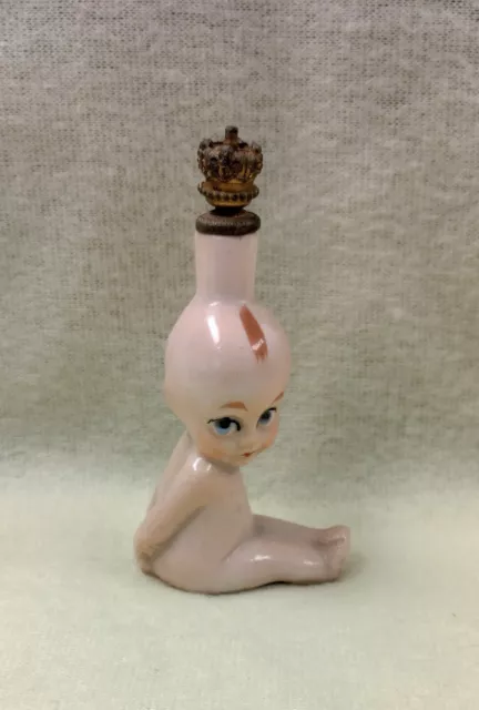 Vintage Crown Top Perfume Bottle Kewpie #7946 - Heinz & Co. - German Vintage Crown Top Perfume Bottle Kewpie #7946 - Heinz & Co. - German