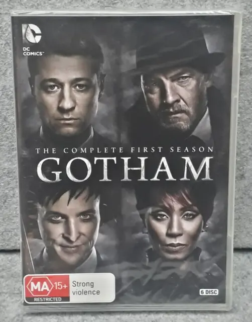 NEW: GOTHAM Season 1 Drama Action TV Series DVD Region 4 PAL Free Fast Post