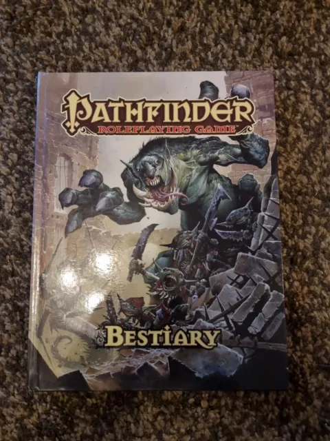 RPG Pathfinder Rollenspiel: Bestiary 1 von Jason Bulmahn (Hardcover, 2009)