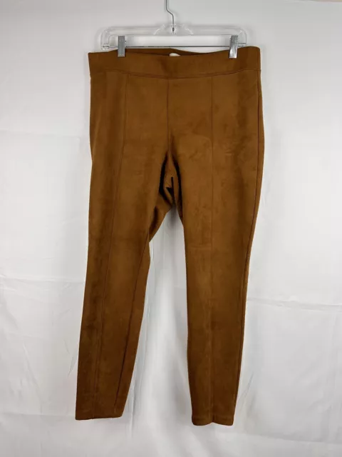 Old Navy Stevie Faux Suede Leggings Size Large