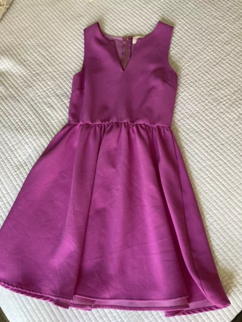 Womens Everly Dress, knee length, pink/purple Size Medium