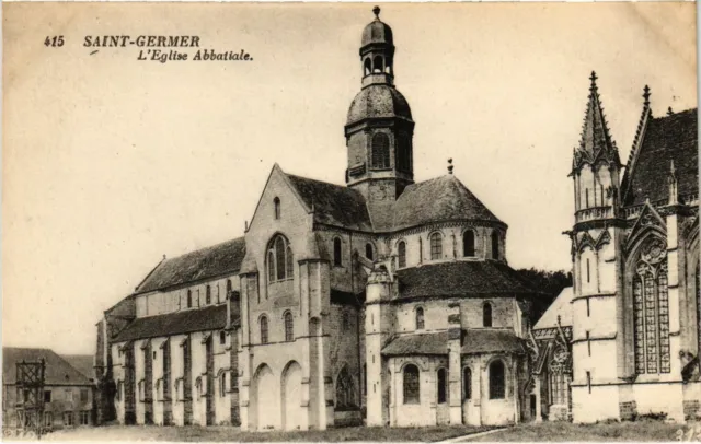 CPA Saint-Germer-de-Fly - L'Eglise Abbatiale (1032645)