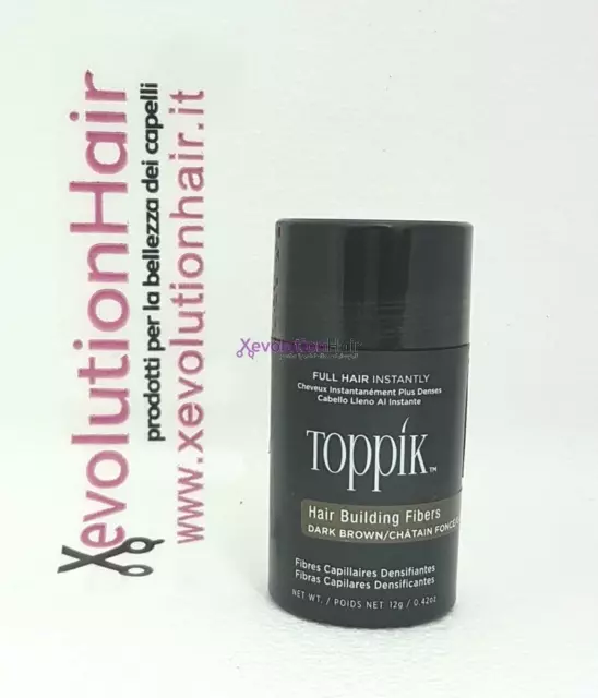 Toppik Hair Building Fiber 12gr microfibra cheratina