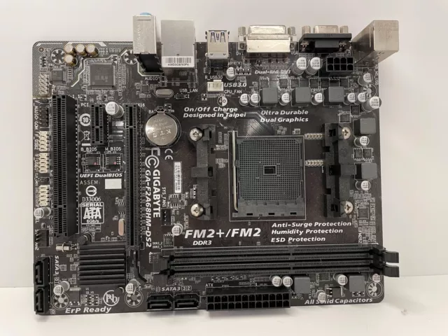 #190 Mainboard Gigabyte GA-F2A68HM-DS2 microATX Sockel FM2+