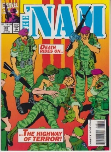 THE 'NAM #83 (August 1993) Marvel Comics - 2nd to Last Issue VF-NM