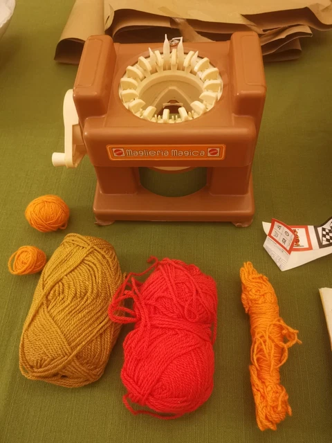 Macchina Maglieria Istruzioni Maglieria Magica Mattel Maglieria