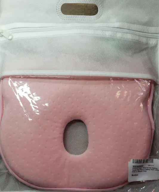 Pink Khoshea Pillow For Newborn, Mini Toddler Pillow