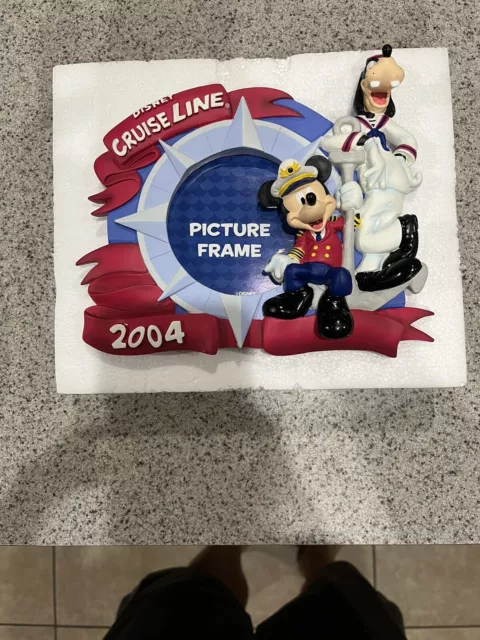 Mickey And Goofy Disney Cruise Line 8x7 Picture Frame 2004