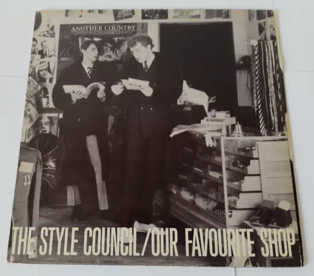 The Style Council ‎– Our Favourite Shop  GATEFOLD VINYL ALBUM– TSCLP 2  1985 UK