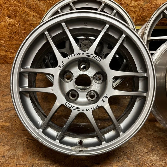 OZ RACING F-1 Mitsubishi Lancer Evolution genuine 7.5J+38 set of 4 Used ...