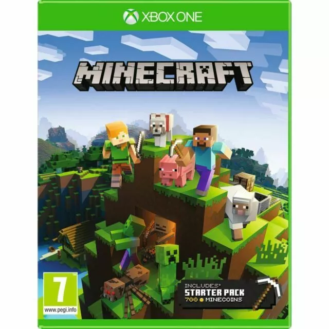 Minecraft Starter Collection (Microsoft Xbox One, 2018) - NEW SEALED!