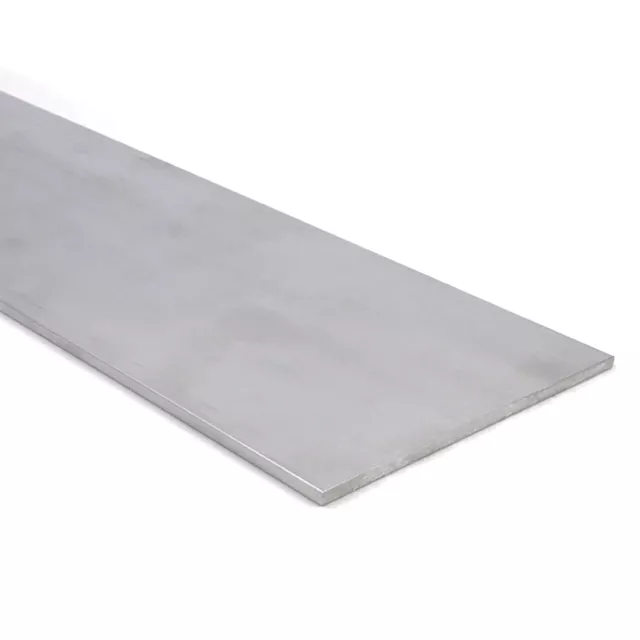 1/8" x 3" Aluminum Flat Bar, 6061 Plate, 48 Inch Length, T6511 Mill Stock