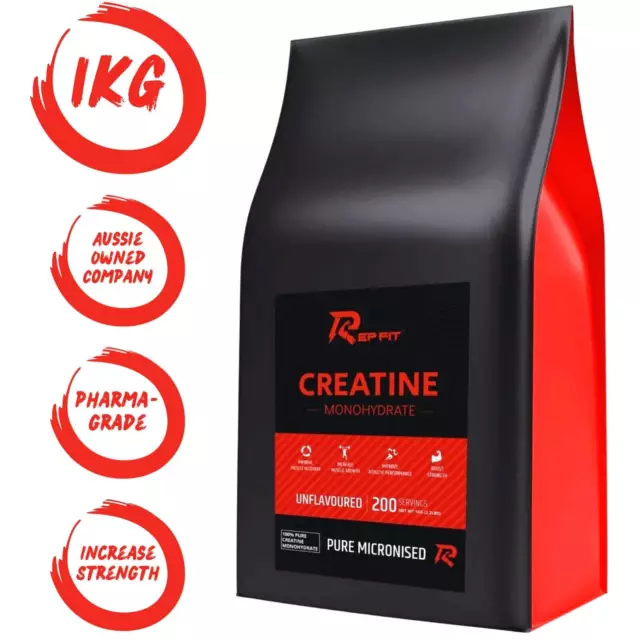 100% Pure Creatine Monohydrate Workout Enhancer *Pharmaceutical Grade*