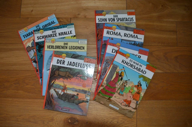 8x Alix - gebundene Ausgaben - Neuwertig