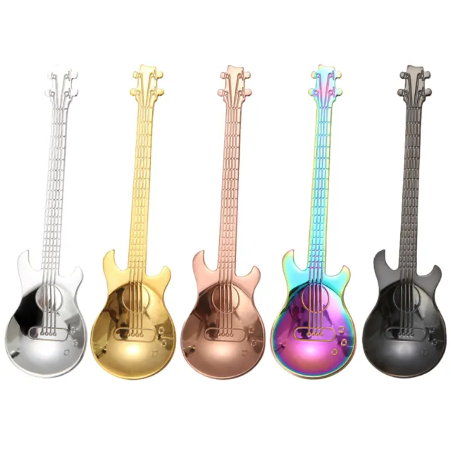 SAFE TO GUITAR Coffee Teaspoons For Daily Brewing Lightweight And Portable  $13.29 - PicClick AU