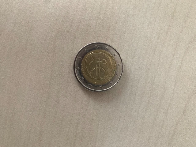 PIÈCE DE 2 euros rare, avec bonhomme en bâton EUR 3.000,00 - PicClick FR