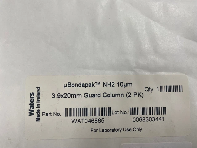 HPLC Guard Cartridge µBondapak Amino (NH2) 125A 10 µm 3.9x  20mm, P/N WAT046865