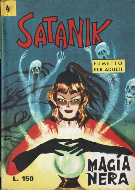 Satanik n.  4 magia nera di Magnus Bunker ed. Corno BO08