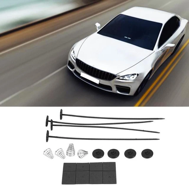 Universal Car Fan Kit - Electric Radiator Cooling Set with Mount  Straps