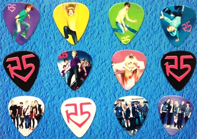 R5 BAND ROSS Lynch Guitar Picks Set of 12 9.95 PicClick AU