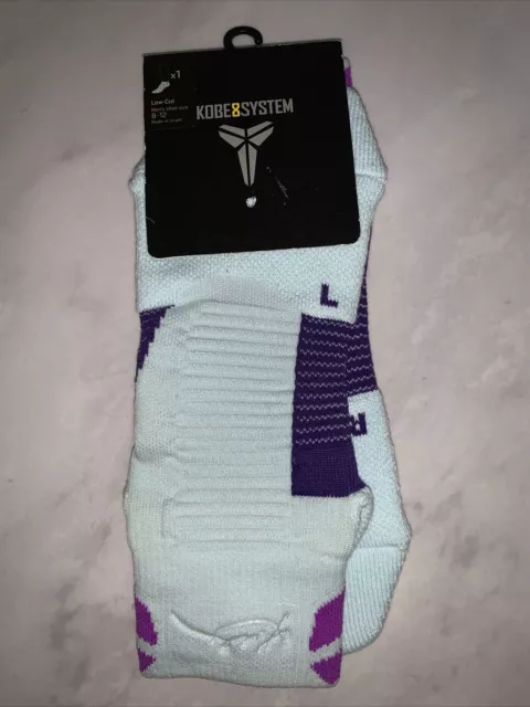 Rare New Vintage Nike Kobe 8 System Socks Sz Lrg Low Cut SX4738 376 Rare New Vintage Nike Kobe 8 System Socks Sz Lrg Low Cut SX4738 376