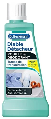 Dr. Beckmann - Diable Détacheur Rouille & Déodorant 50 ml - Détachant spécifique