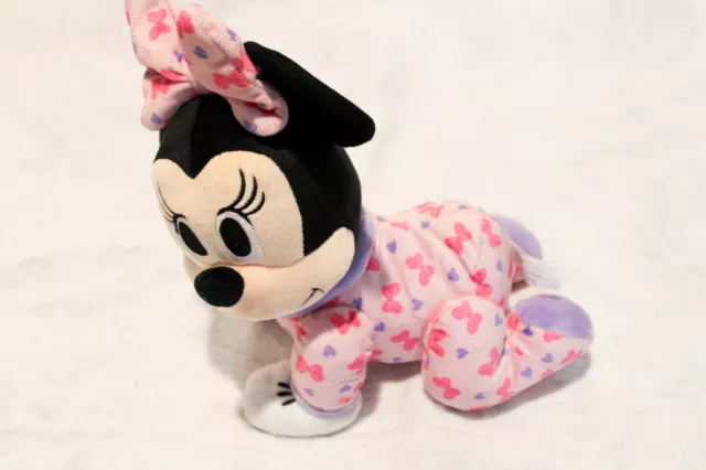 Fisher Price Disney Bebé Minnie Mouse Touch N Crawl Peluche Niño Pequeño Juguete Gatear